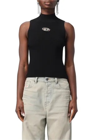Diesel Mujer, Camisetas, Negro, Talla: XS