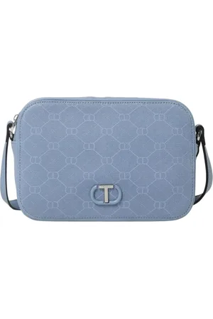 Twin-Set Mujer, Bolsos, Azul, Talla: ONE Size
