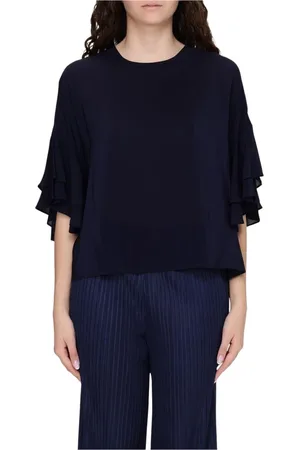 MEIMEIJ Mujer, Blusas y Camisas, Azul, Talla: S