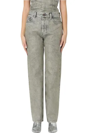 Diesel Mujer, Vaqueros, Gris, Talla: W28