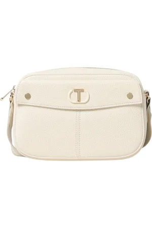 Twin-Set Mujer, Bolsos, Blanco, Talla: ONE Size