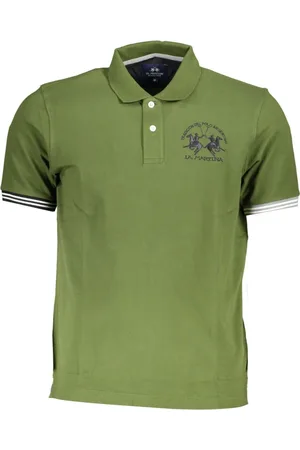 La Martina Hombre, Camisetas, Verde, Talla: L