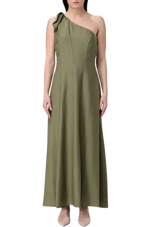 HANITA Mujer, Vestidos, Verde, Talla: M