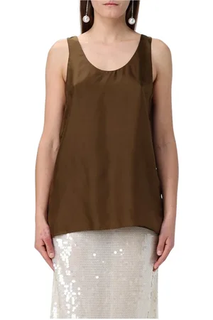 Serafini Mujer, Camisetas, Marrón, Talla: L