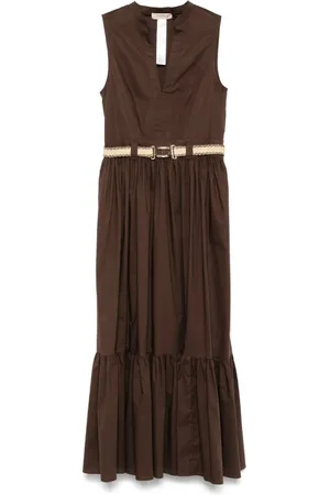 Twin-Set Mujer, Vestidos, Marrón, Talla: XS