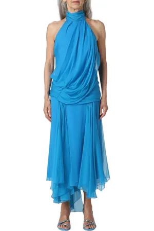 Alberta Ferretti Mujer, Vestidos, Azul, Talla: S