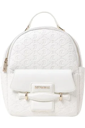 Roberto Cavalli Mujer, Bolsos, Blanco, Talla: ONE Size
