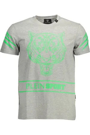 Philipp Plein Hombre, Camisetas, Gris, Talla: S