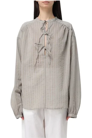 BARENA Mujer, Blusas y Camisas, Gris, Talla: M