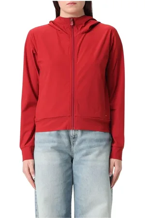 save the duck Mujer, Sudaderas, Rojo, Talla: M
