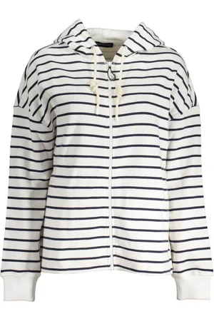 North Sails Hombre, Sudaderas, Blanco, Talla: M