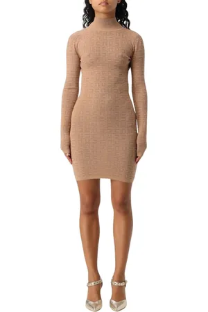 Elisabetta Franchi Mujer, Vestidos, Marrón, Talla: L