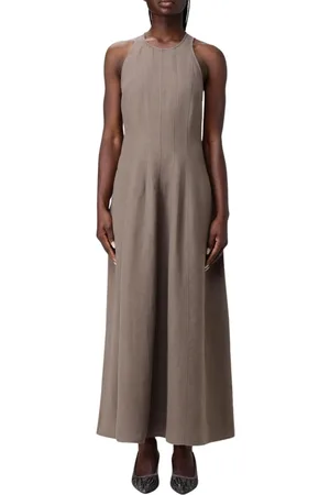 Brunello Cucinelli Mujer, Vestidos, Gris, Talla: M