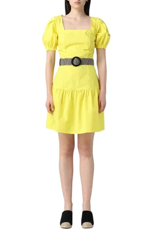 Liu Jo Mujer, Vestidos, Amarillo, Talla: S