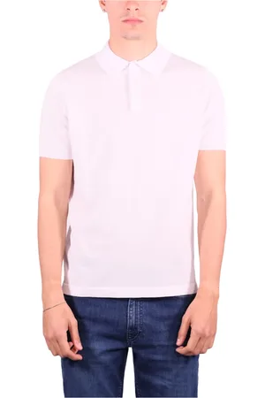 KANGRA CASHMERE Hombre, Camisetas, Blanco, Talla: XL