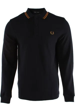 Fred Perry Hombre, Camisetas, Azul, Talla: S
