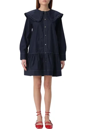 Ganni Mujer, Vestidos, Azul, Talla: M