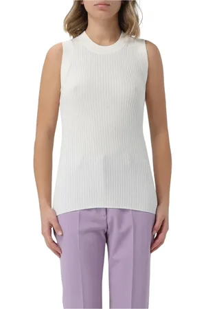 Sportmax Mujer, Camisetas, Blanco, Talla: S