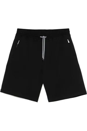 Brunello Cucinelli Hombre, Pantalones cortos, Negro, Talla: S