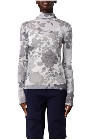 Patrizia Pepe Mujer, Camisetas, Gris, Talla: S