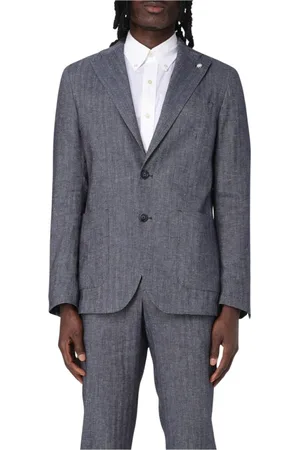 Manuel Ritz Hombre, Chaquetas, Azul, Talla: S