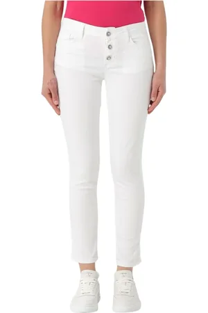 Liu Jo Mujer, Vaqueros, Blanco, Talla: W27