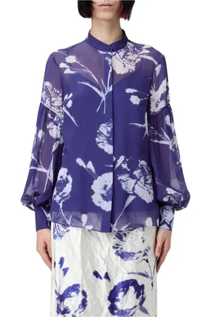 Erdem Mujer, Blusas y Camisas, Azul, Talla: S