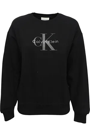 Calvin Klein Mujer, Sudaderas, Negro, Talla: L
