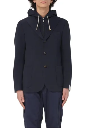 ELEVENTY Hombre, Chaquetas, Azul, Talla: XL