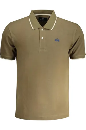 La Martina Hombre, Camisetas, Verde, Talla: XL