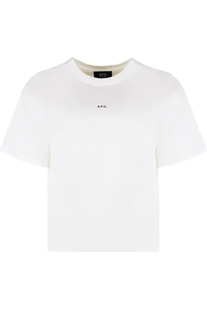 A.P.C. Mujer, Camisetas, Blanco, Talla: L