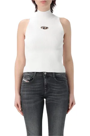 Diesel Mujer, Camisetas, Blanco, Talla: L