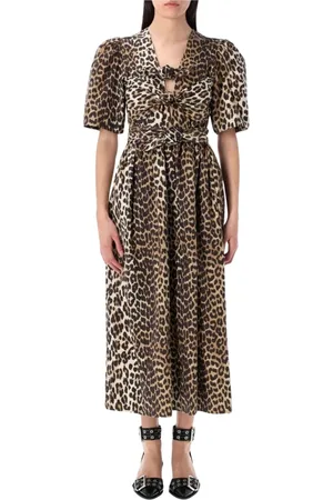 Ganni Mujer, Vestidos, Marrón, Talla: L
