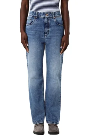 Brunello Cucinelli Mujer, Vaqueros, Azul, Talla: S