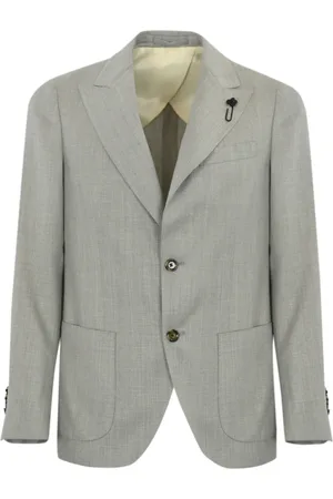 LARDINI Hombre, Chaquetas, Gris, Talla: XL