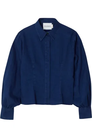 Closed Mujer, Blusas y Camisas, Azul, Talla: M