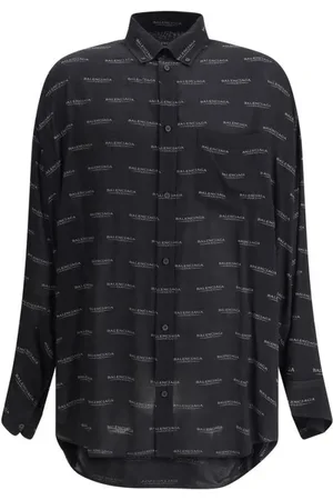Balenciaga Hombre, Camisas, Negro, Talla: M