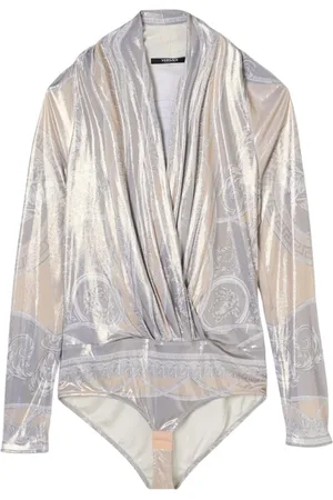VERSACE Mujer, Camisetas, Gris, Talla: M