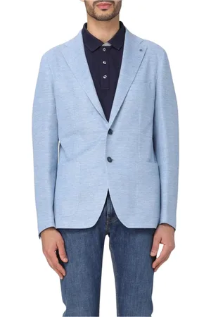 TAGLIATORE Hombre, Chaquetas, Azul, Talla: L