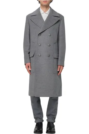 Brunello Cucinelli Hombre, Abrigos, Gris, Talla: XL