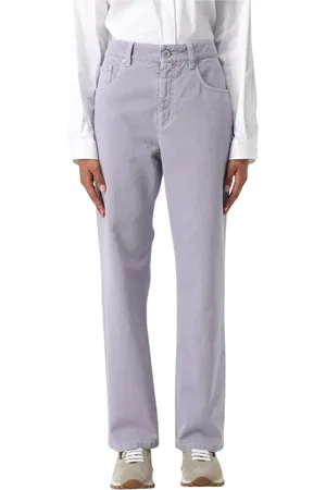 Brunello Cucinelli Mujer, Vaqueros, Púrpura, Talla: S