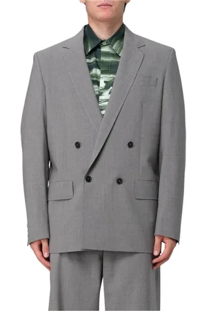 Msgm Hombre, Chaquetas, Gris, Talla: L