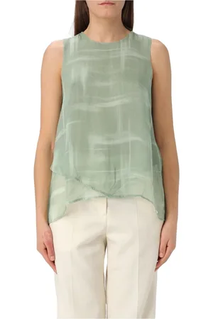 Armani Exchange Mujer, Camisetas, Verde, Talla: XS