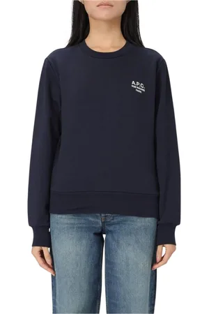 A.P.C. Mujer, Sudaderas, Azul, Talla: M
