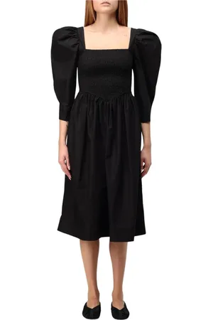 Ganni Mujer, Vestidos, Negro, Talla: S