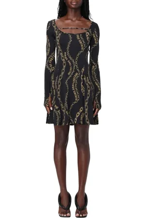 VERSACE Mujer, Vestidos, Negro, Talla: S