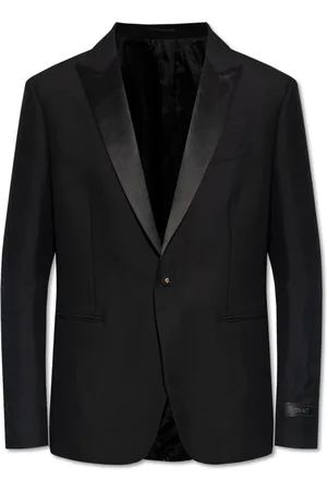 VERSACE Hombre, Chaquetas, Negro, Talla: L