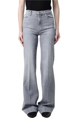 7 for all Mankind Mujer, Vaqueros, Gris, Talla: W31