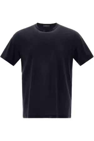 HERNO Hombre, Camisetas, Azul, Talla: L