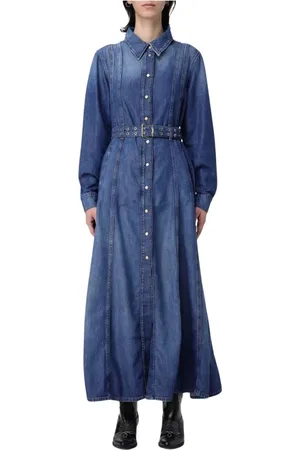 Ganni Mujer, Vestidos, Azul, Talla: S